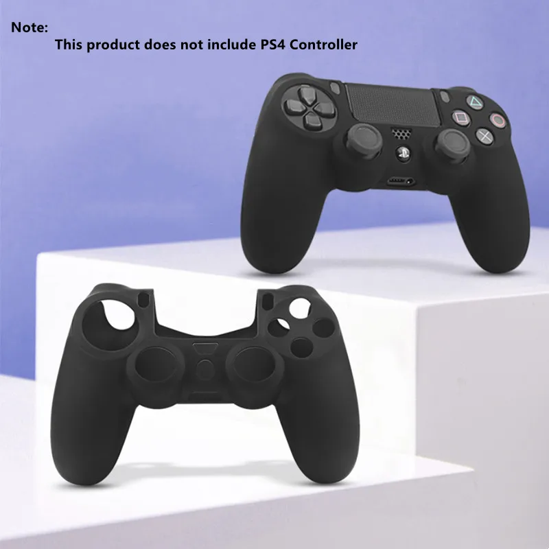 Силиконовый защитный чехол для контроллера SONY Playstation 4 PS4 резиновый PS джойстика