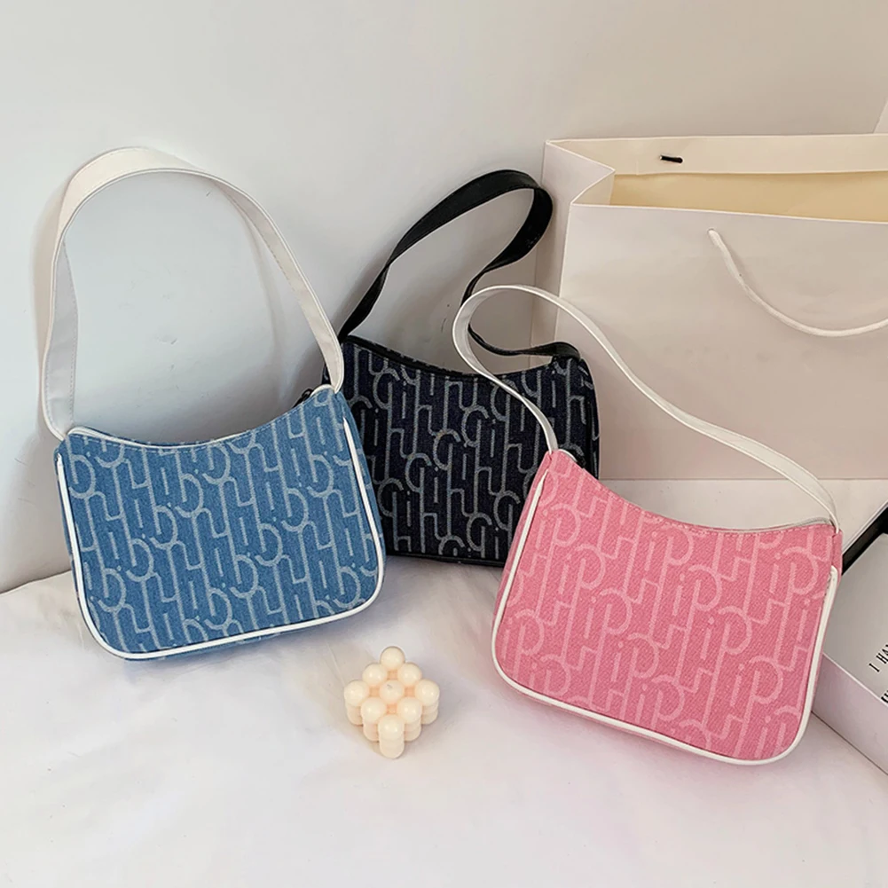 

Large Capacity Women's Canvas Bag 2021 New Casual All-match Shoulder Bag Messenger Bag Student Zipper Handbag School Bag