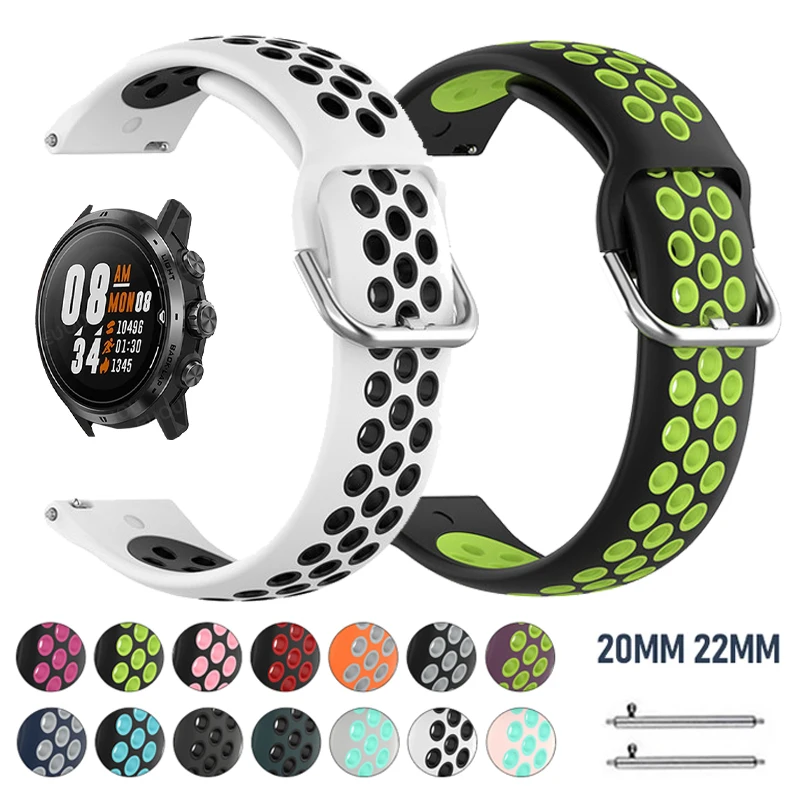 

Silicone Wrist Strap for COROS PACE 2 Watch Wristband for COROS APEX Pro APEX 46mm 42mm Band Bracelet Replacement Watchband