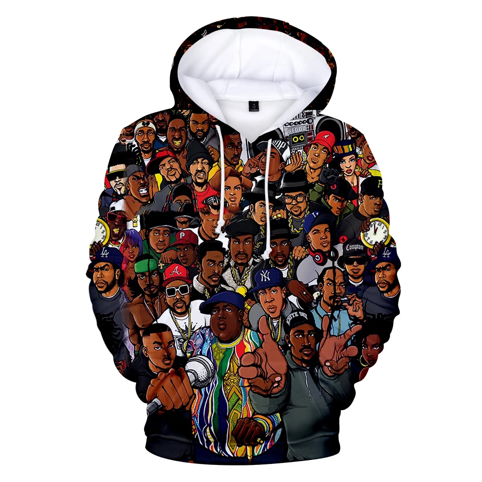 XXXTentacion 3D Hoodies Men's Women Fashion Casual Hip Hop Streetwear Hoodie Rapper Print Men Fall/Winter Sweatshirt Top | Мужская