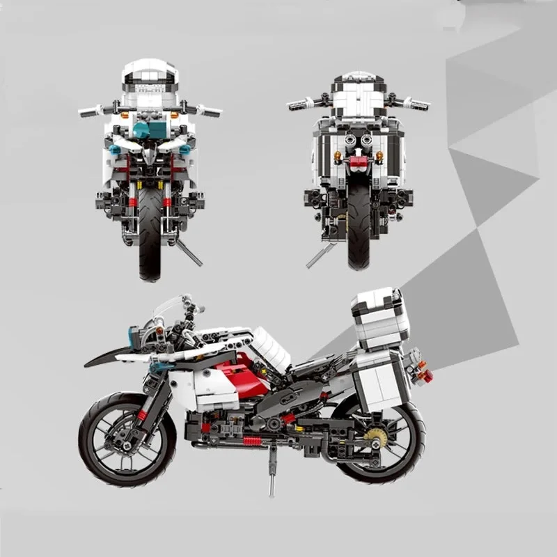 Technics немецкие мотоциклы R 1200 G moc строительные блоки сборные модели кирпичи