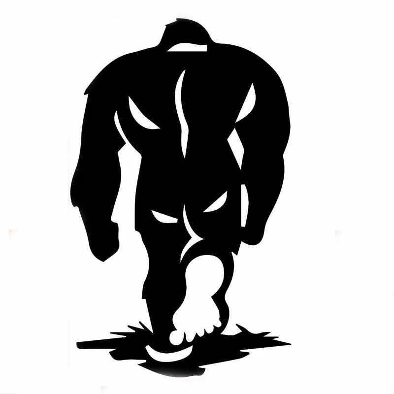 Бампер Bigfoot Sasquatch прогулочный Yeti Высота 17 5 см|Наклейки для творчества| |