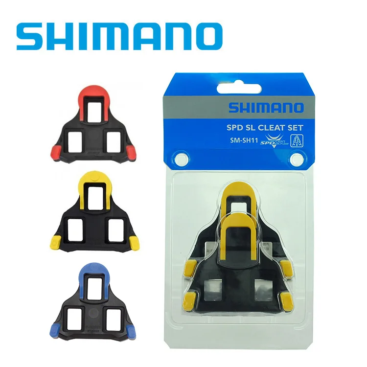 SHIMANO бутсы SPD-SL шипа Набор дорожный велосипед педали велосипеда SM-SH10 SM-SH11 SM-SH12