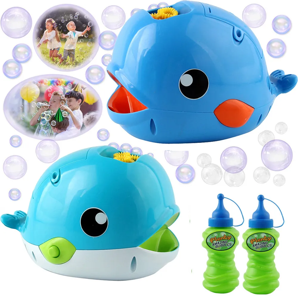 

Bubble Machine Chilren Music Light Electric Bubble Maker Baby Kids Swimming Soap Automatic Bubble Maker Baby Funny Bathtub