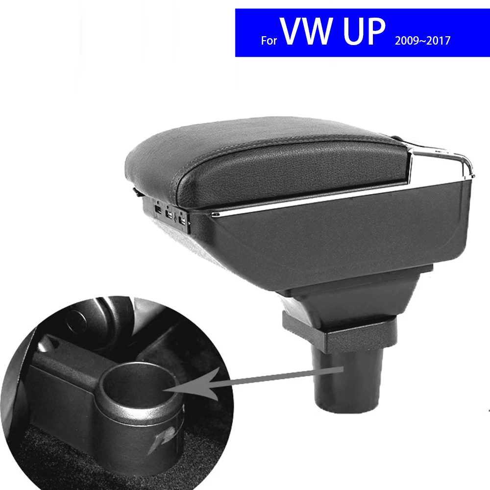 Кожаный подлокотник для VW UP2009 2010 2011 2012 2013 2014 2015 2016 2017 | Автомобили и мотоциклы