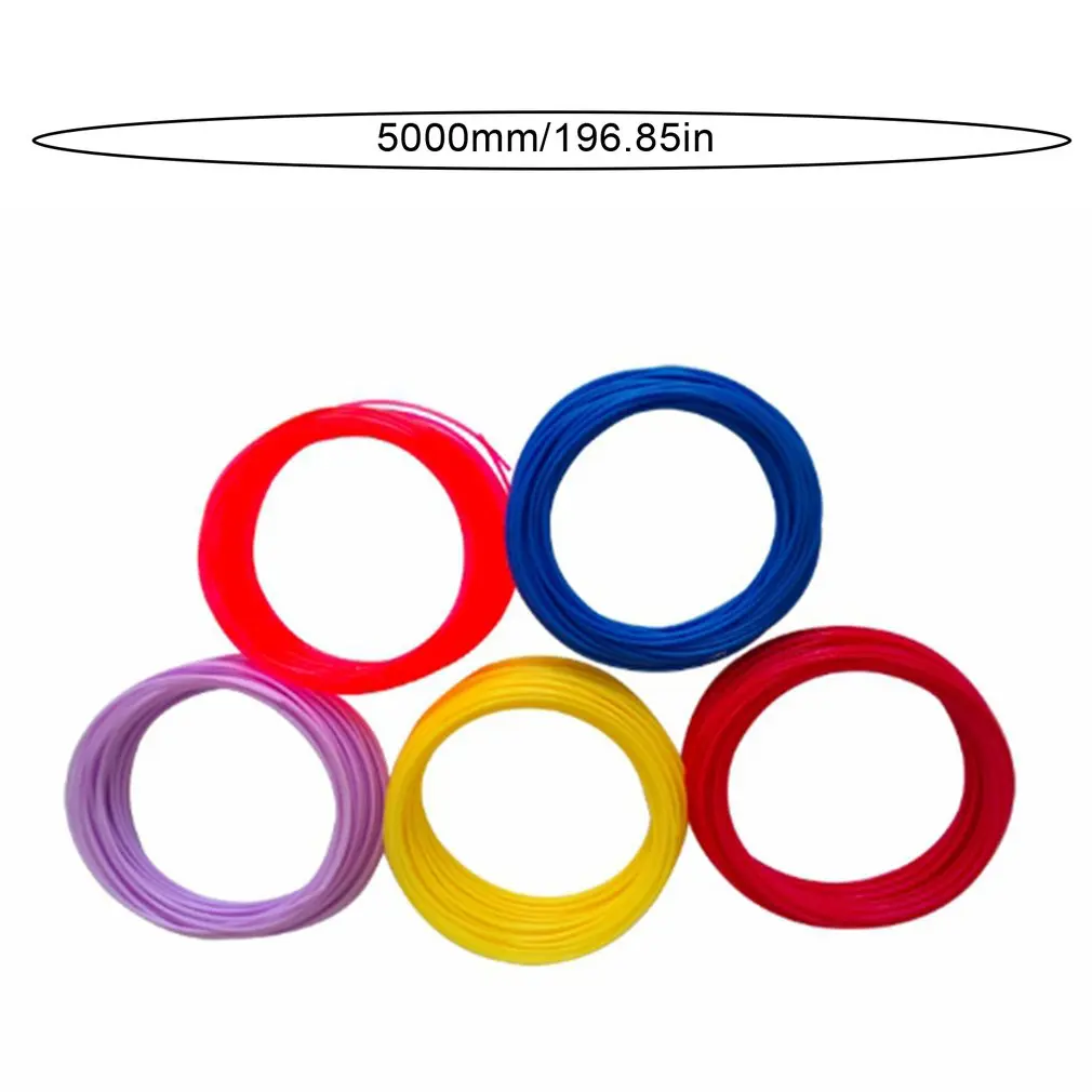 

5m 3D Environmentally Friendly Durable Portable And Practical 3D Printing Pen Consumables Random Color