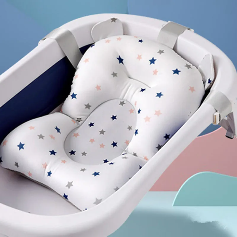Baby Shower Ванна Подушка на нескользящей подошве для Ванной сиденье Поддержка коврик
