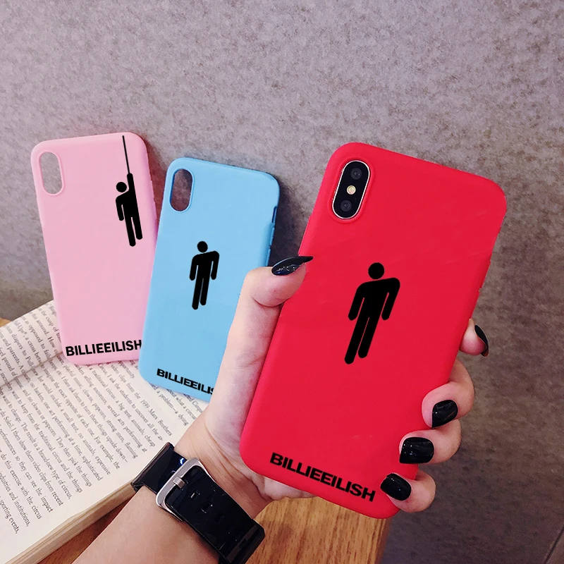Billie Eilish чехол с логотипом для Xiaomi Redmi Note 7 6 5 5A 4 4X K20 Pro силиконовый Мягкий ТПУ