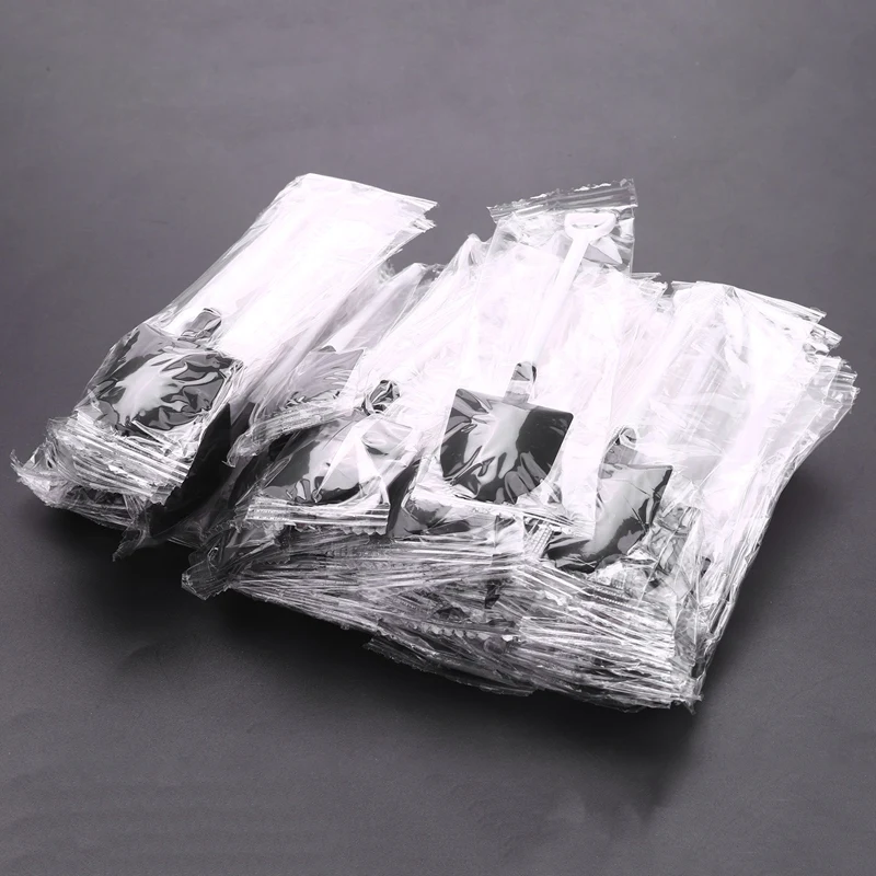 Новинка одноразовая пластиковая десертная ложка в форме лопаты набор из 50 шт. |