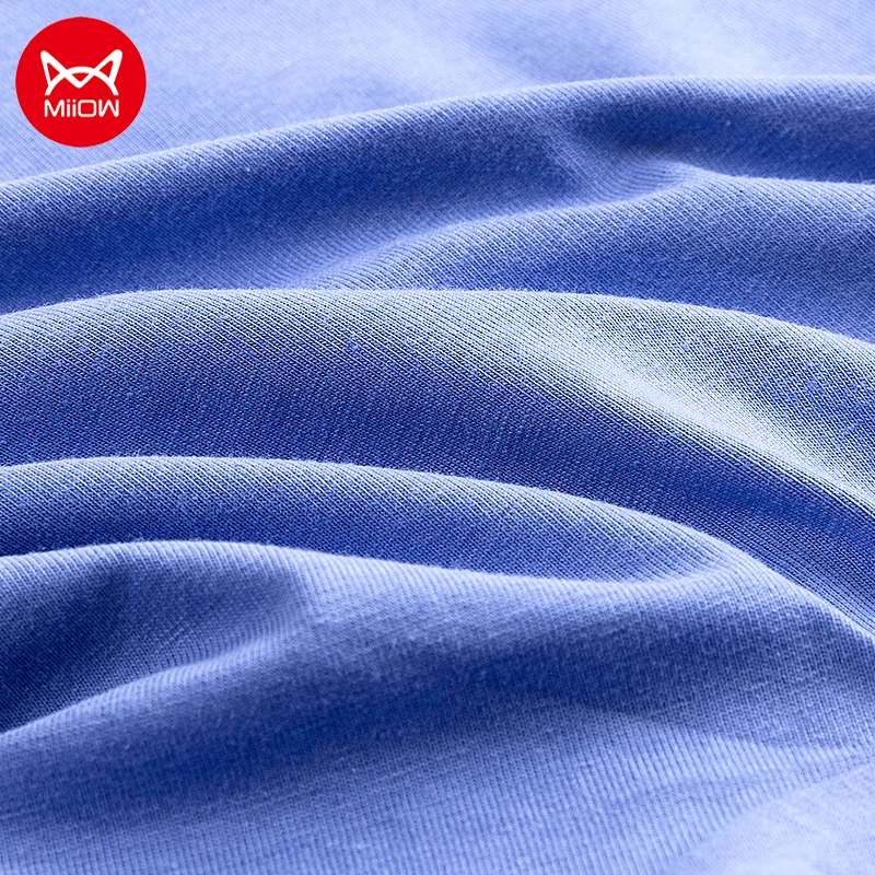 MiiOW Men's Cotton Panties 3PCS Regenerated Cellulose Fiber Moisture Absorbent Soft Elastic Men Panties Factory Direct