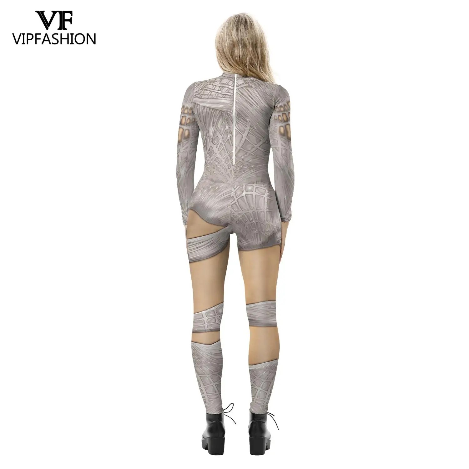 Костюм для косплея женский с 3D принтом модный страшный костюм взрослых в виде