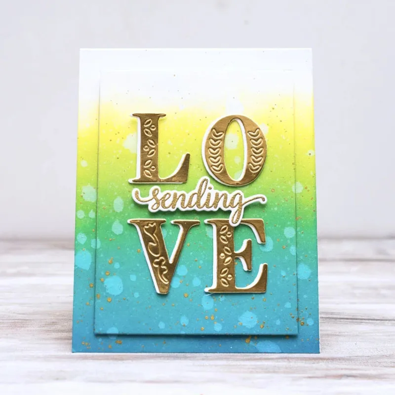 

QWELL 26 Capital Alphabets Metal Cutting Dies for Scrapbooking and Card Making Paper Embossing Craft New 2020 die cuts