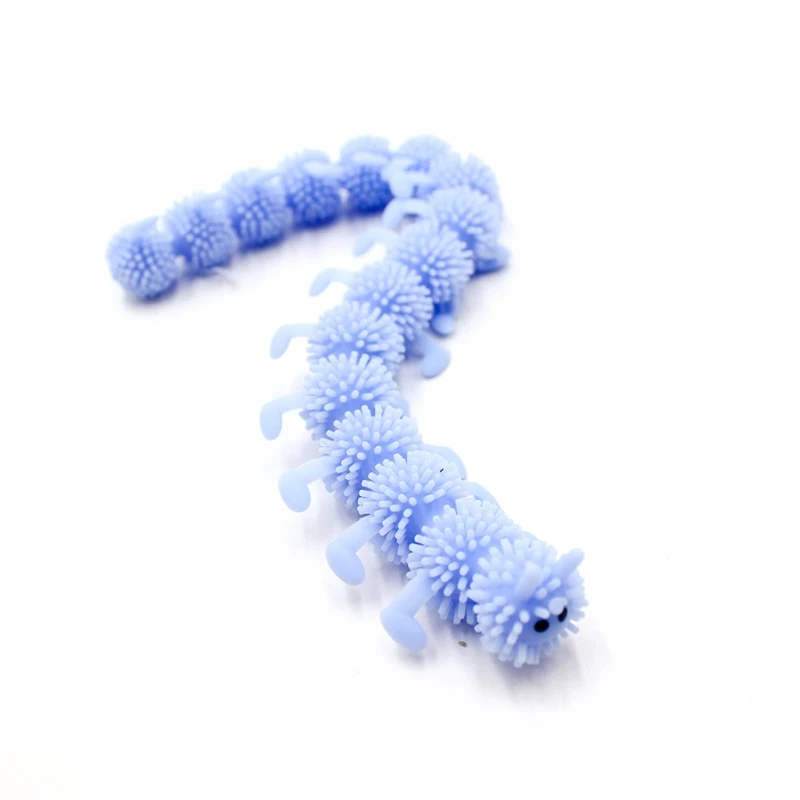 

Soft gel de-squeezes to vent caterpillar ball D0JC