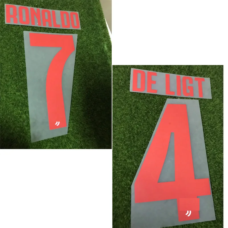 Одежда высшего качества 2019 2020 7 Ronaldo 4 De находится Nameset печать под заказ с