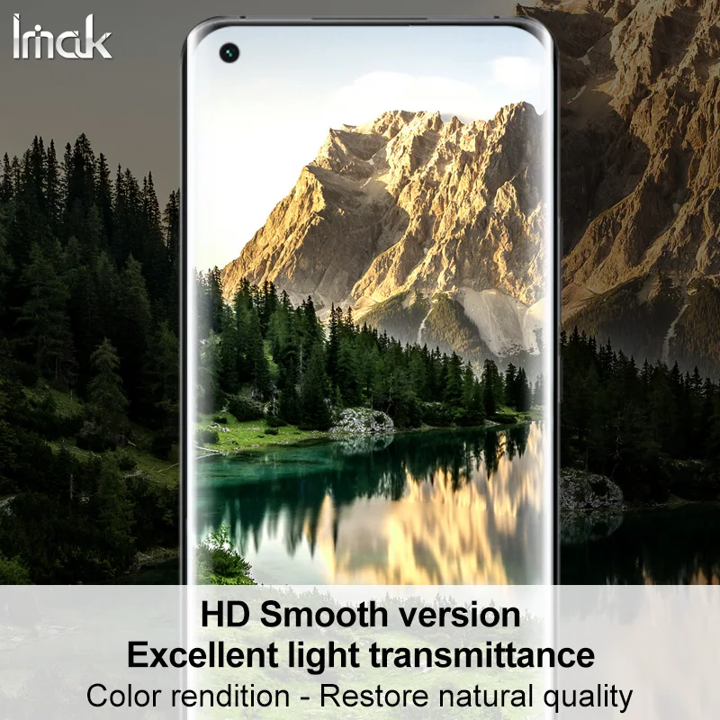 

Imak 2pcs Soft Clear Hydrogel Film for Xiaomi Mi 11 5G Screen Protector 3D Full Cover Curved Fingerprint Unlocked