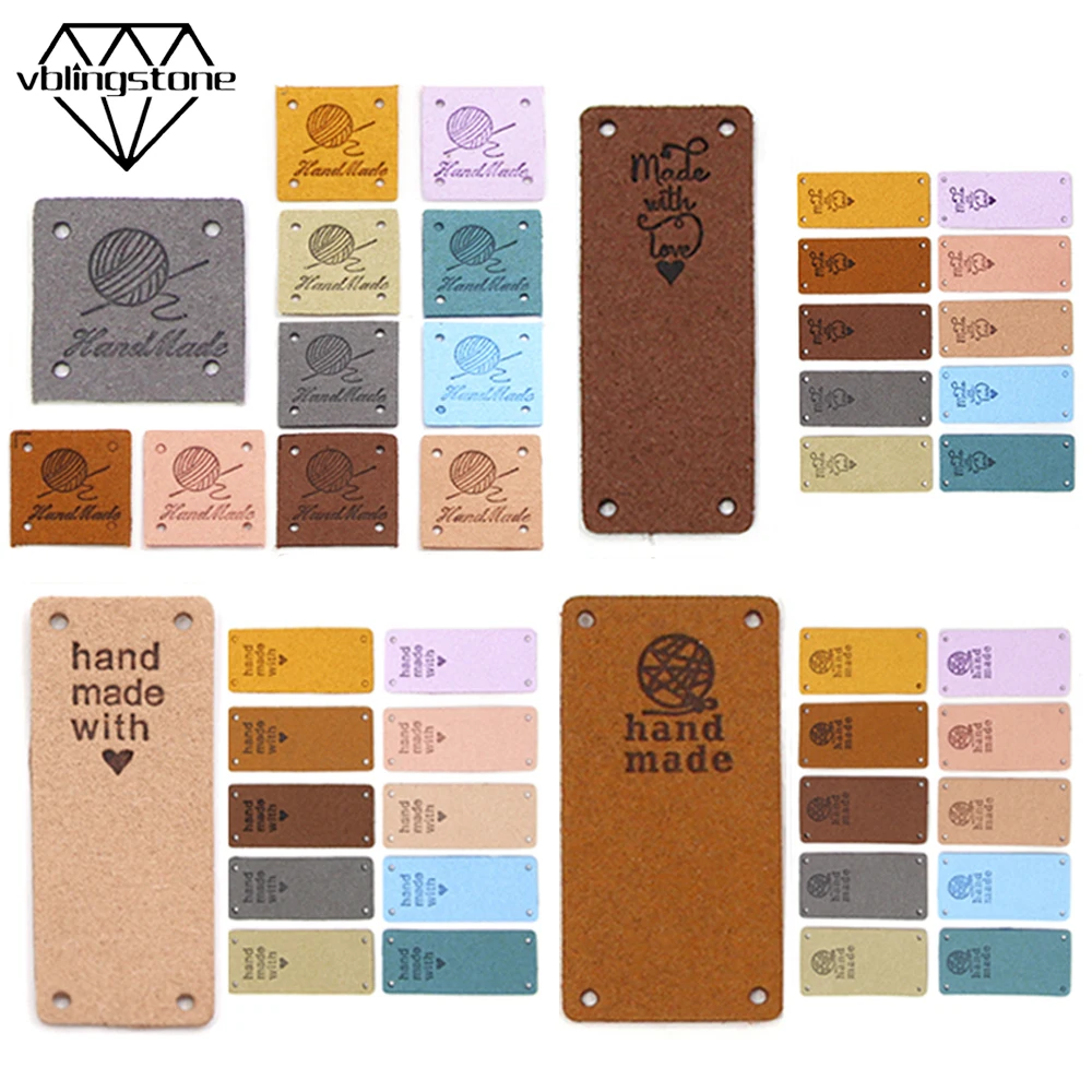 Набор этикеток для одежды аксессуары шитья 20 шт. цвет в ассортименте | Дом и сад