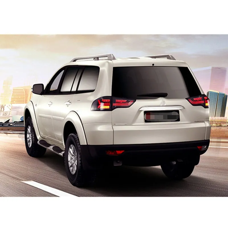VLAND завод для Pajero Montero Sport хвост светильник 2008 2009 2010 2011 2012 Аксессуары для ванной комнаты с указатель поворота+ тормоза+ DRL+ реверс