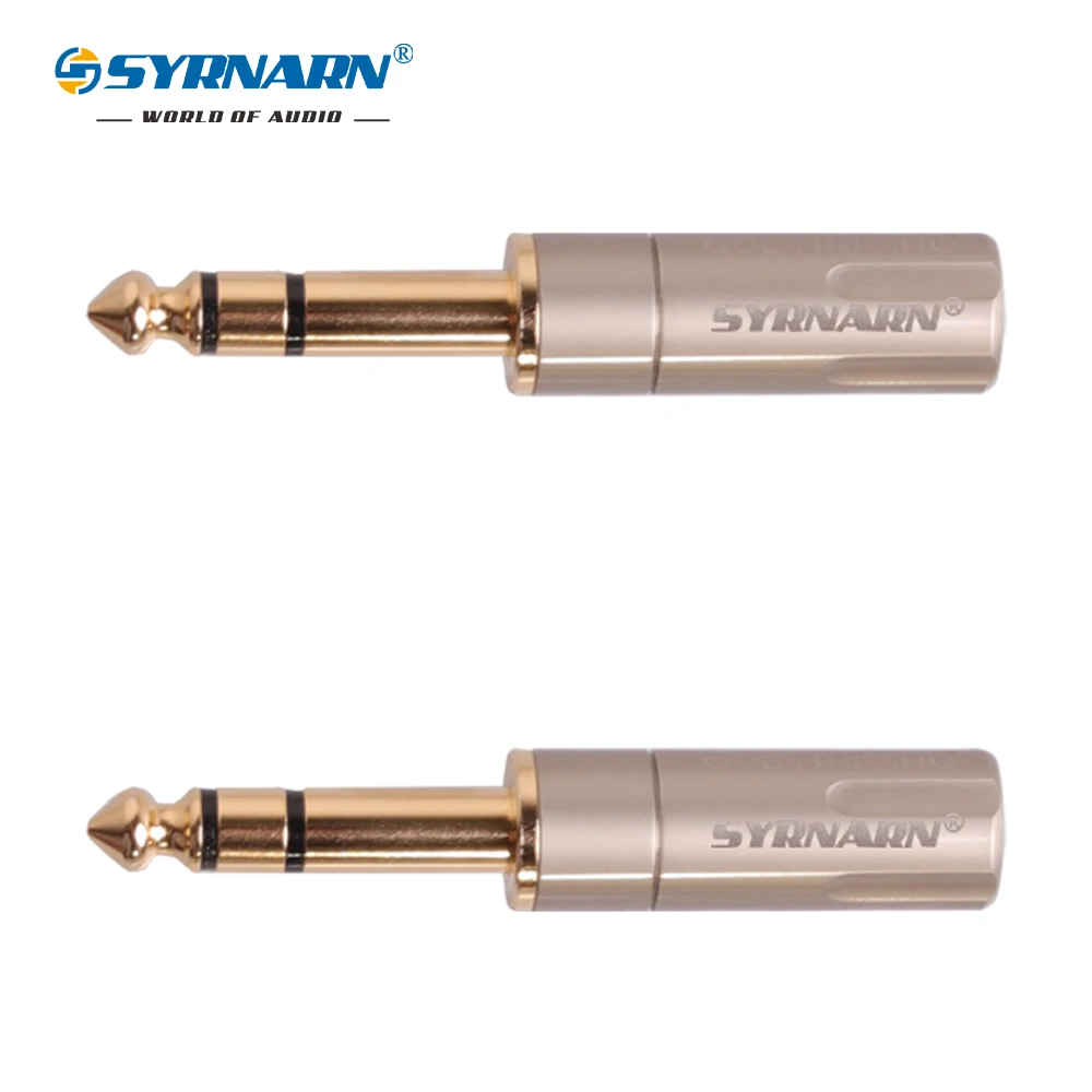 Чистая медь 6 3 сварочная вилка 5 большой трехъядерный аудио двухканальный