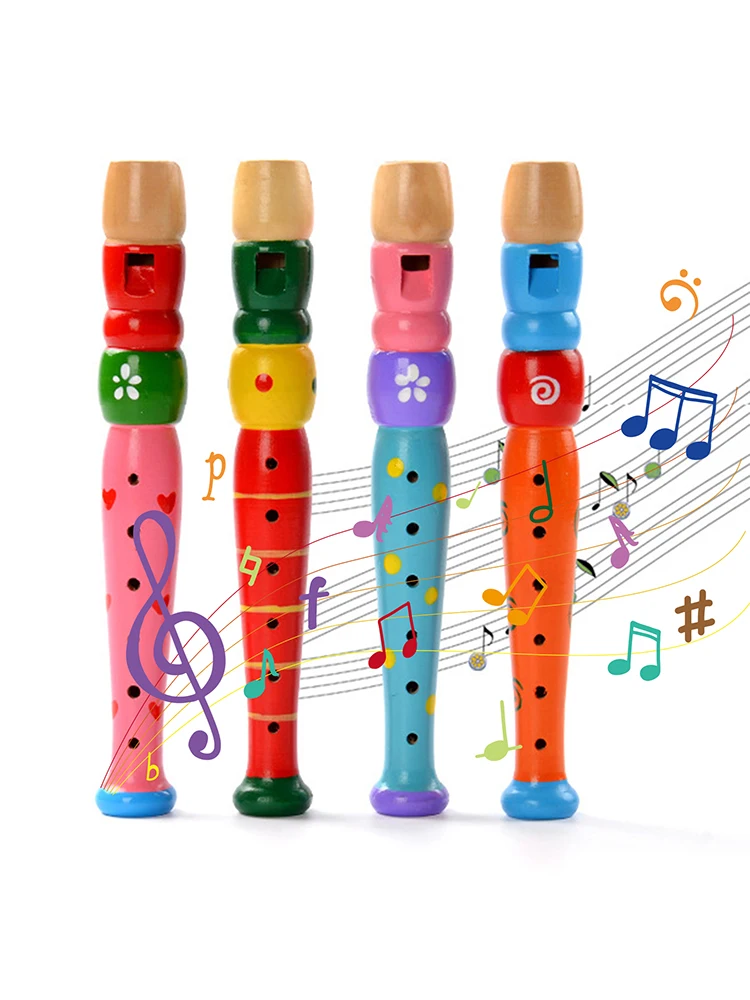 

Детская музыкальная игрушка, инструмент, игрушка, красочная деревянная детская развивающая кларнет, Детские Обучающие Развивающие игрушки...