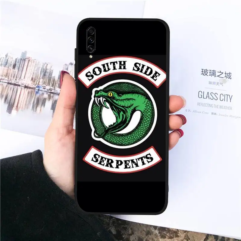 

TV Riverdale Southside Serpent Phone Case For Samsung galaxy S 21 20 10 8 A 50 21s 51 71 70 40 20 20e note 10 plus Ultra 5g fe