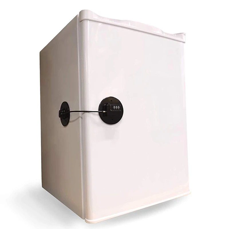 

Refrigerator Strong Adhesive 3-Digit Pword Lock for Cabinet File Drawer Window Child Safety