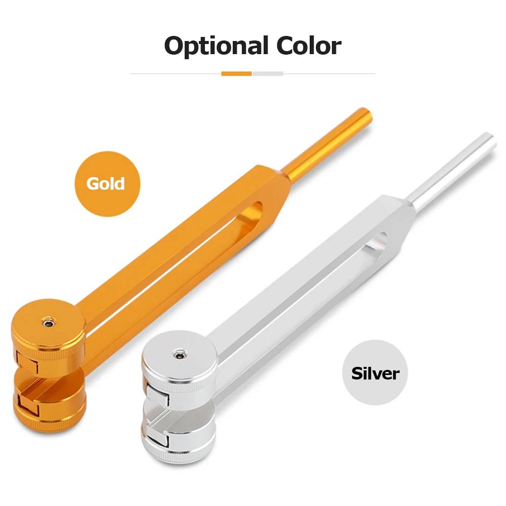 

128 Гц вилка из алюминиевого сплава, силиконовый молоток с ремонтным инструмент диагностики для звуковой лечебной терапии, забота о здоровье