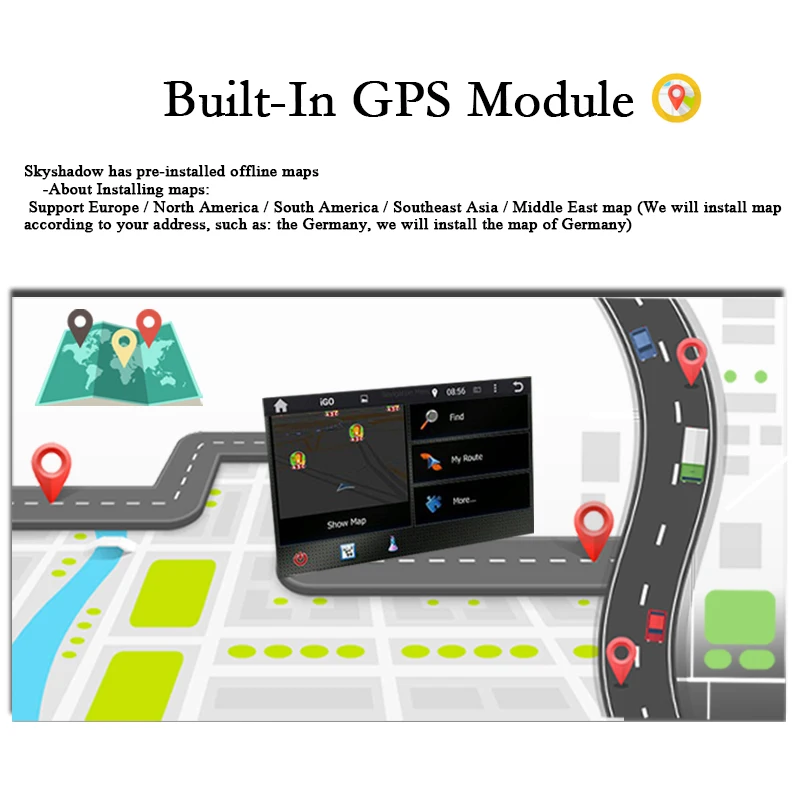 Автомобильный DVD-плеер IPS DSP Android 10 0 32 Гб 64 GPS карта RDS радио Bluetooth 5 Wifi Авторадио для