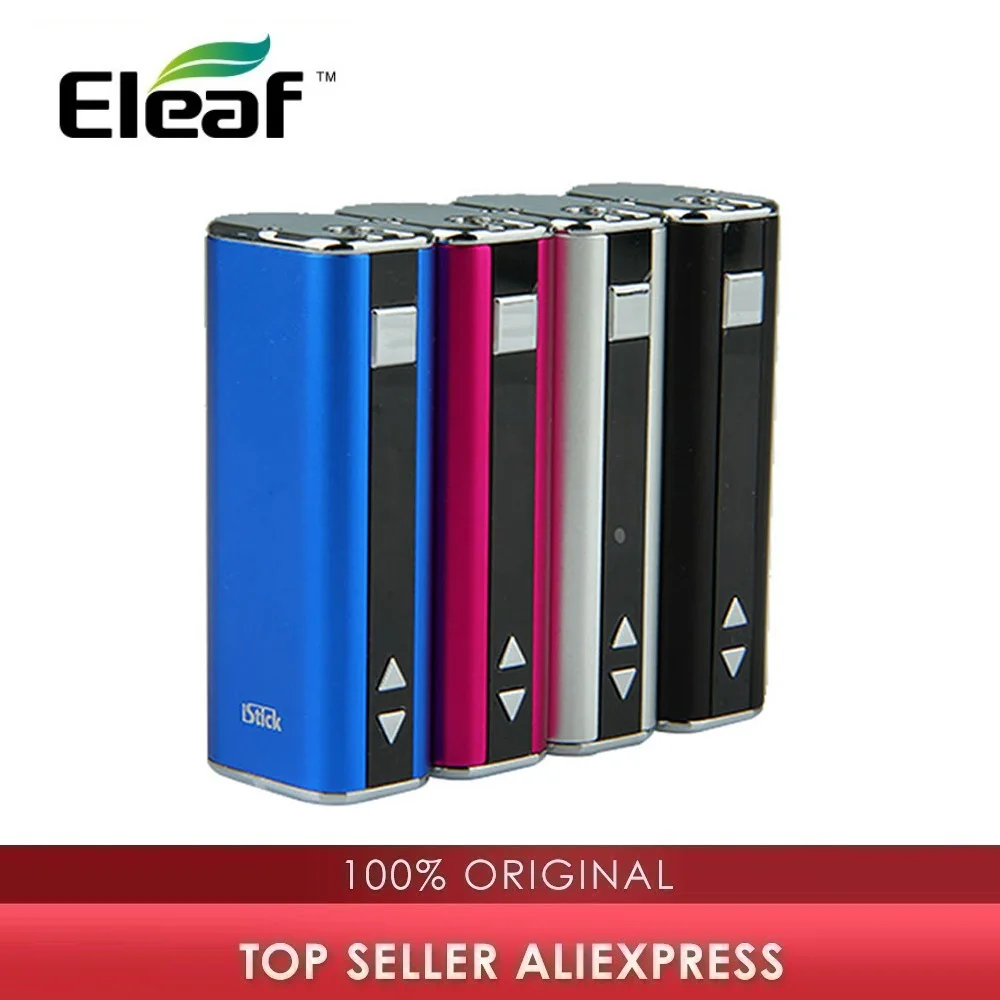 100% Оригинальный Eleaf iStick 20 Вт аккумулятор 2200 мАч светодиодный дисплей батарея Вт/510