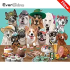 Evershine Алмазная вышивка собаки Алмазная мозаика животные вышивка крестиком 5D Алмазная Живопись мультфильм Новое поступление картина стразы Декор детской комнаты
