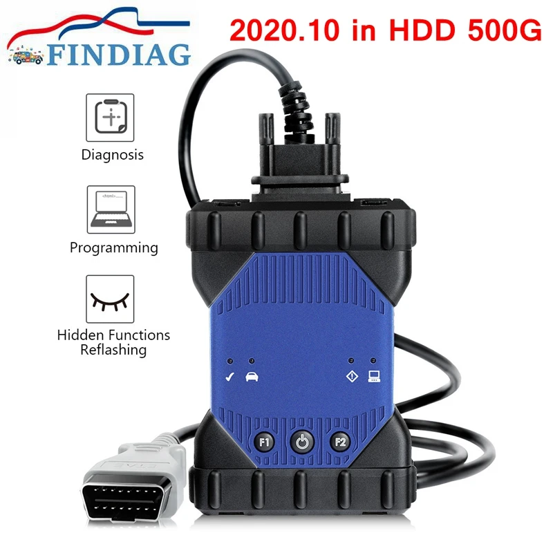 

For GM MDI II WIFI USB Tech2 Multiple Diagnostic Interface 2 for GM MDI2 Scan Tool HDD V2020.10 MDI2 Support Multi-Languages