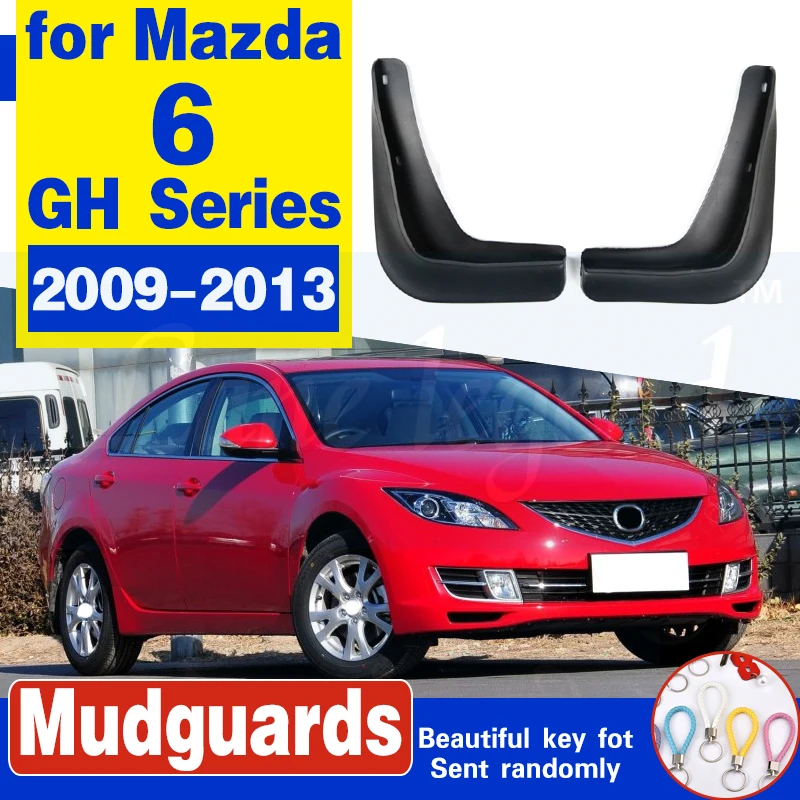 Брызговики передние для Mazda 6 2009 2013 GH 2010 2011 2012 2 шт.|Грязезащита| |