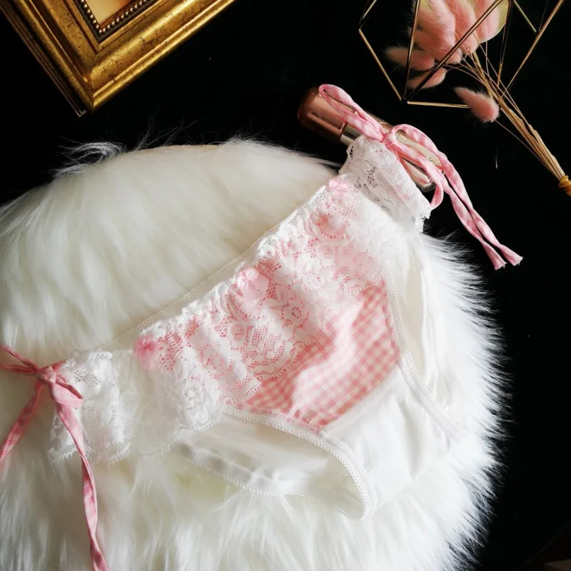 SP & CITY сексуальные кружевные женские трусики нижнее белье с бантом сетчатые