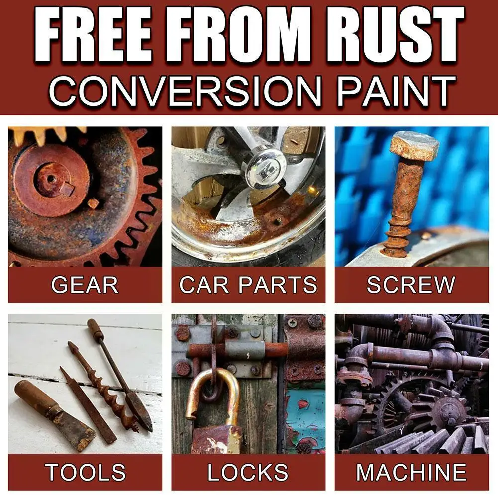 

30/100ml Multipurpose Rust Cleaner Spray Derusting Cleaning Metal Spray Remover Car Anti-rust Maintenance Polish Liquid Rus W1S1