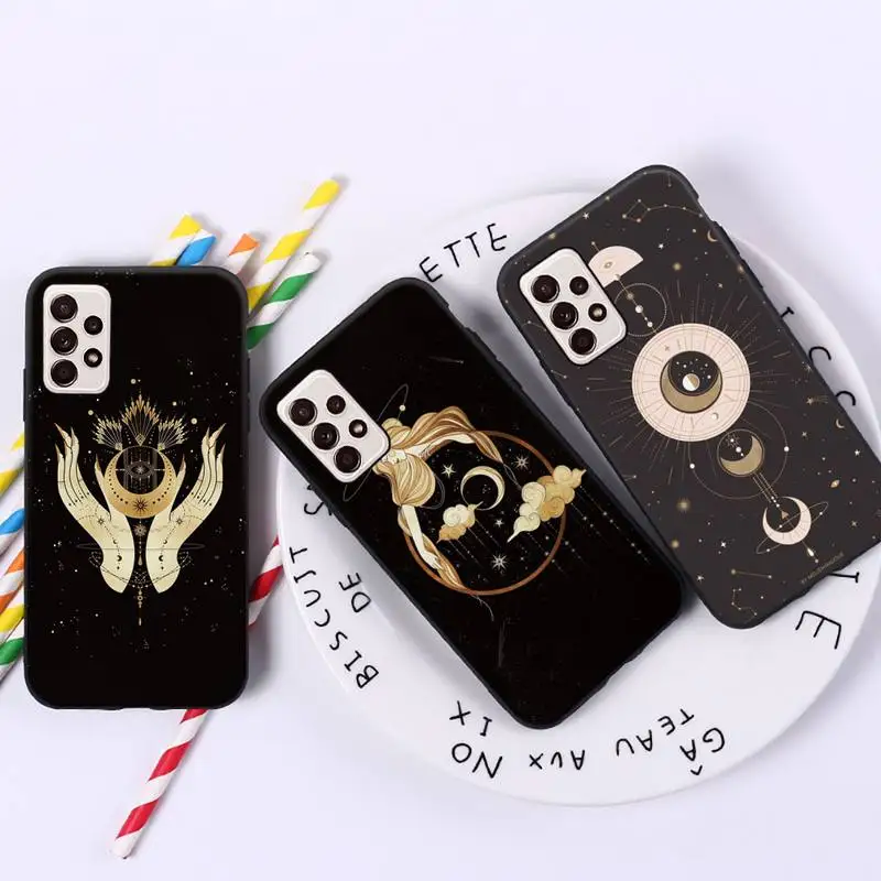 

Witches Moon Tarot Mystery Totem Phone Case For Samsung galaxy A S note 10 12 20 32 40 50 51 52 70 71 72 21 fe s ultra plus