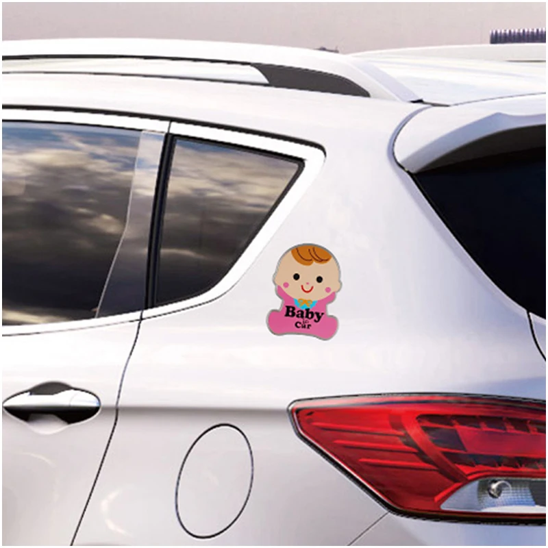 Автомобильные Защитные Наклейки Детские на борту грузовики SUV Fit бамперы оконные