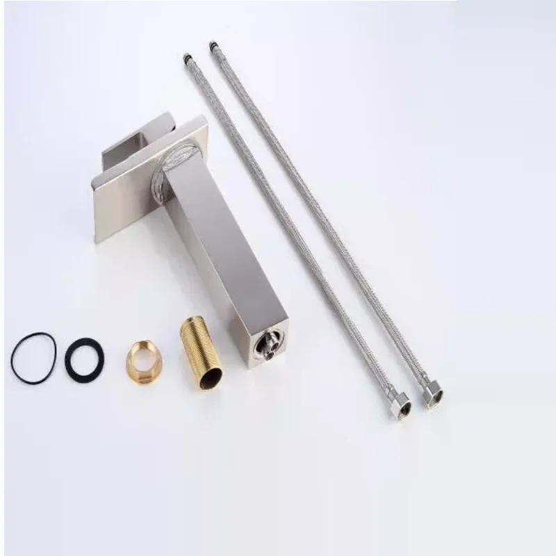 

New Sink Tap Temperature Controlled Faucet,LED Crane Modern Water Tap Bathroom,Waterfall Faucet,Bathroom Faucets, Free Shipping