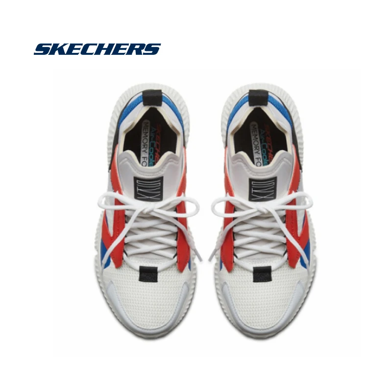 Skechers/мужская спортивная удобная повседневная обувь на платформе; Мужская прогулочная обувь; кроссовки; Tenis Masculino Adulto 51978-WMLT