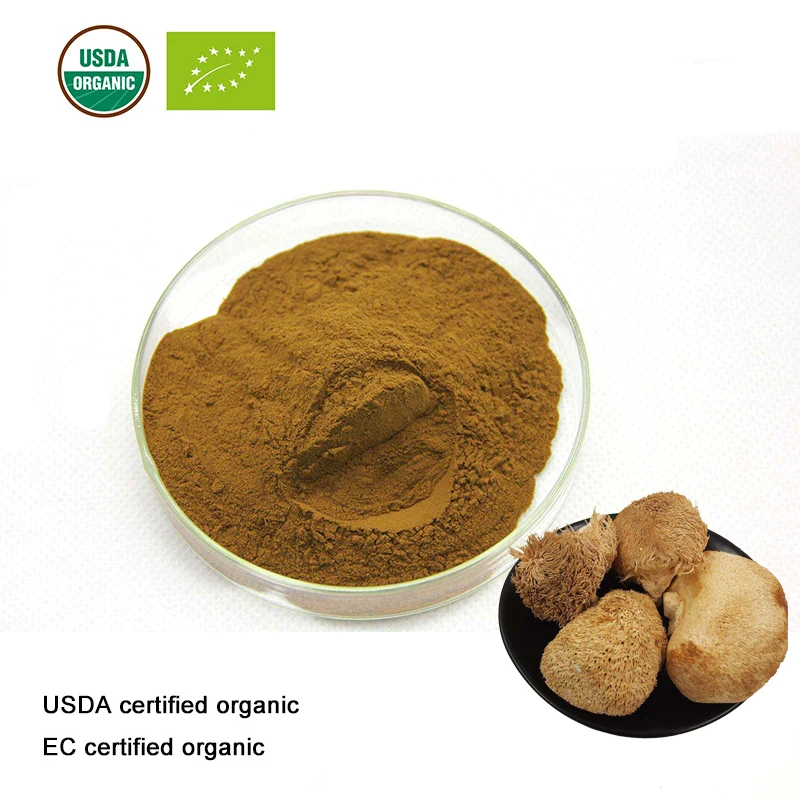 

Lion's Mane Mushroom Dual Extract 10:1 Polysaccharides Powder Organic Pure Lion's Mane Extract