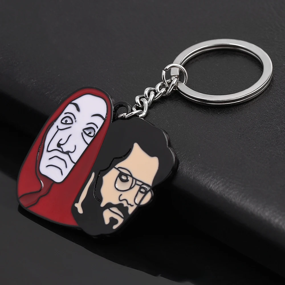 Забавный брелок для ключей Сальвадора Дали профессора бумажного дома добычи