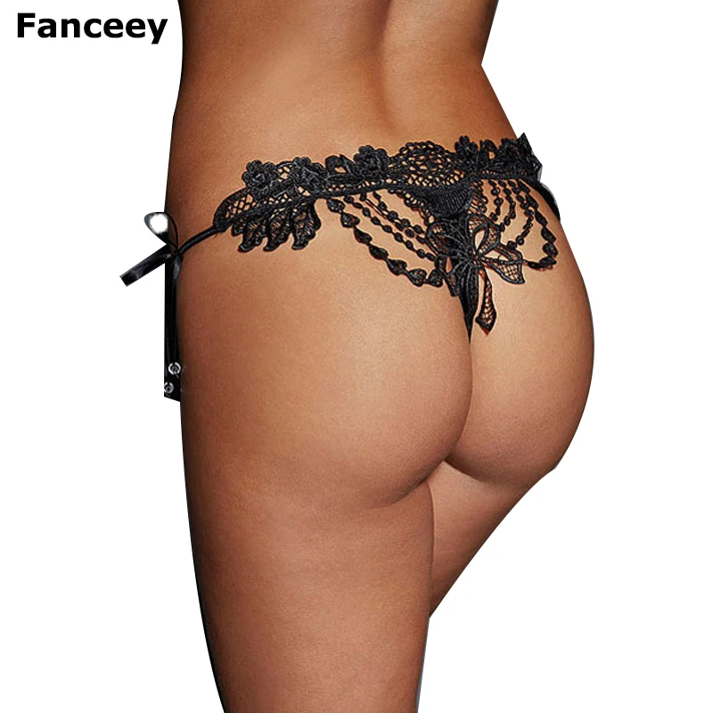 Женское сексуальное нижнее белье кружевные стринги с низкой талией женское