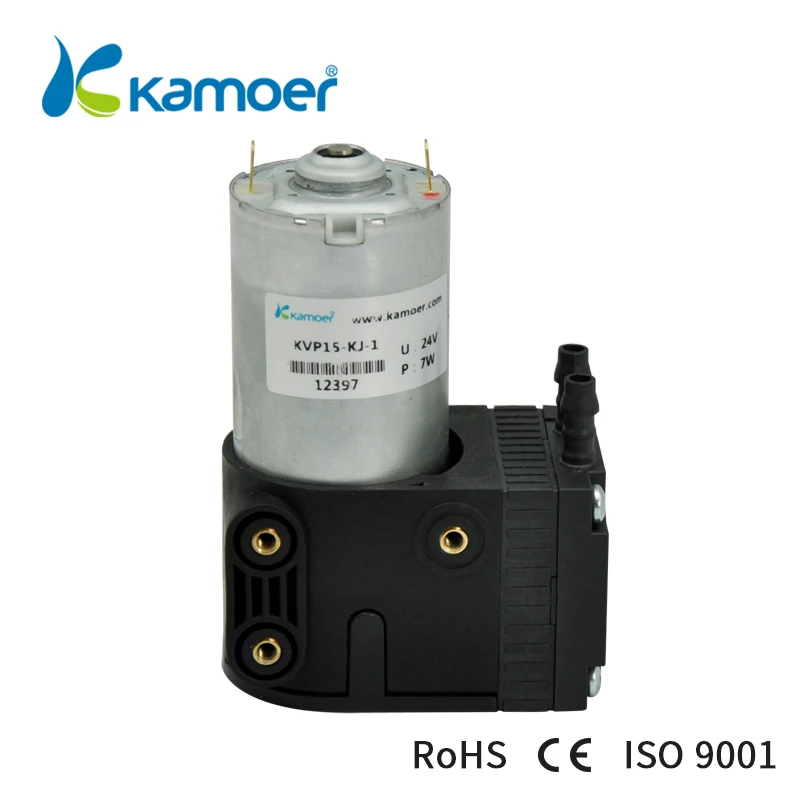 Kamoer 12 V/24 V KVP15 мини мембранный вакуумный насос с щеткой/бесщеточный мотор и одна