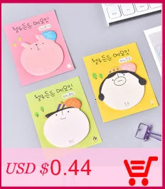 1 украшение для ПК блокнот для заметок Kawaii Стикеры для заметок дневник планировщик блокнот офисные школьные канцелярские принадлежности 02119