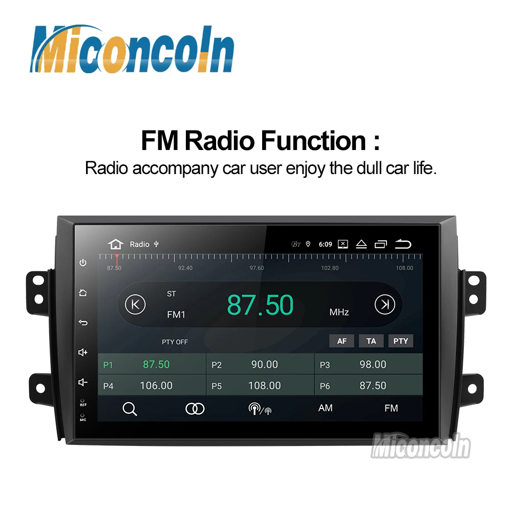Android 9 0 32G для Suzuki SX4 Автомобильный dvd gps радио wifi навигация автомобильный Радио