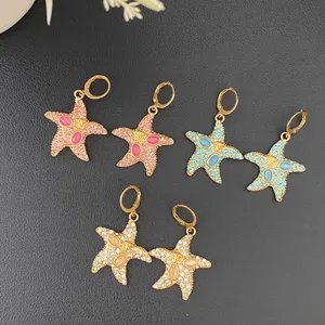 New retro fashion simple personality earrings women's luxury jewelry New retro fashion simple personality earrings women's luxury jewelry