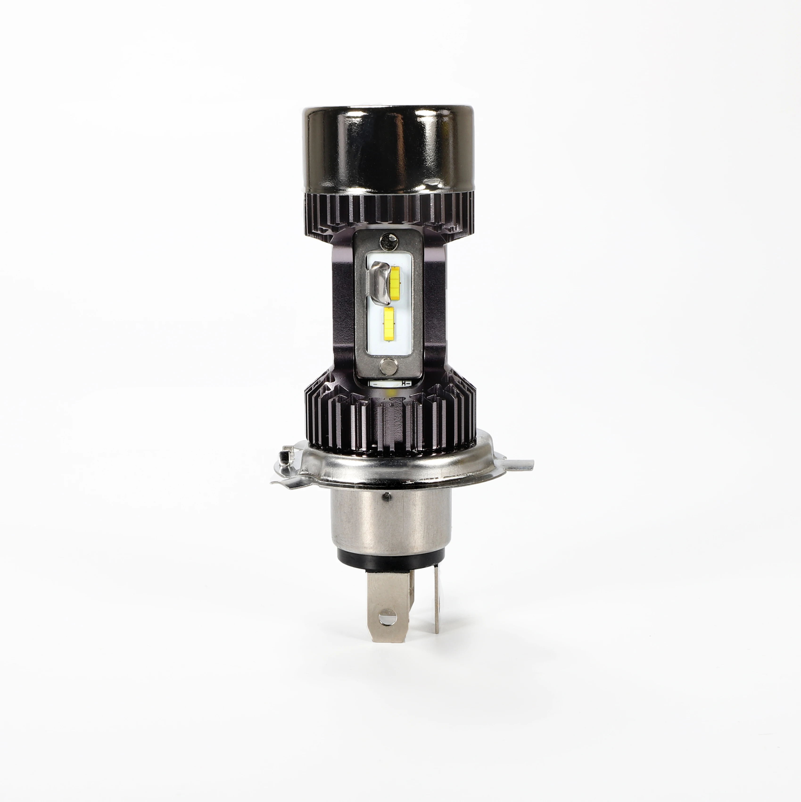 H4 BA20D светодиодный мотоциклетный головной светильник лампочка DC 12V 3200LM 6500 к мото