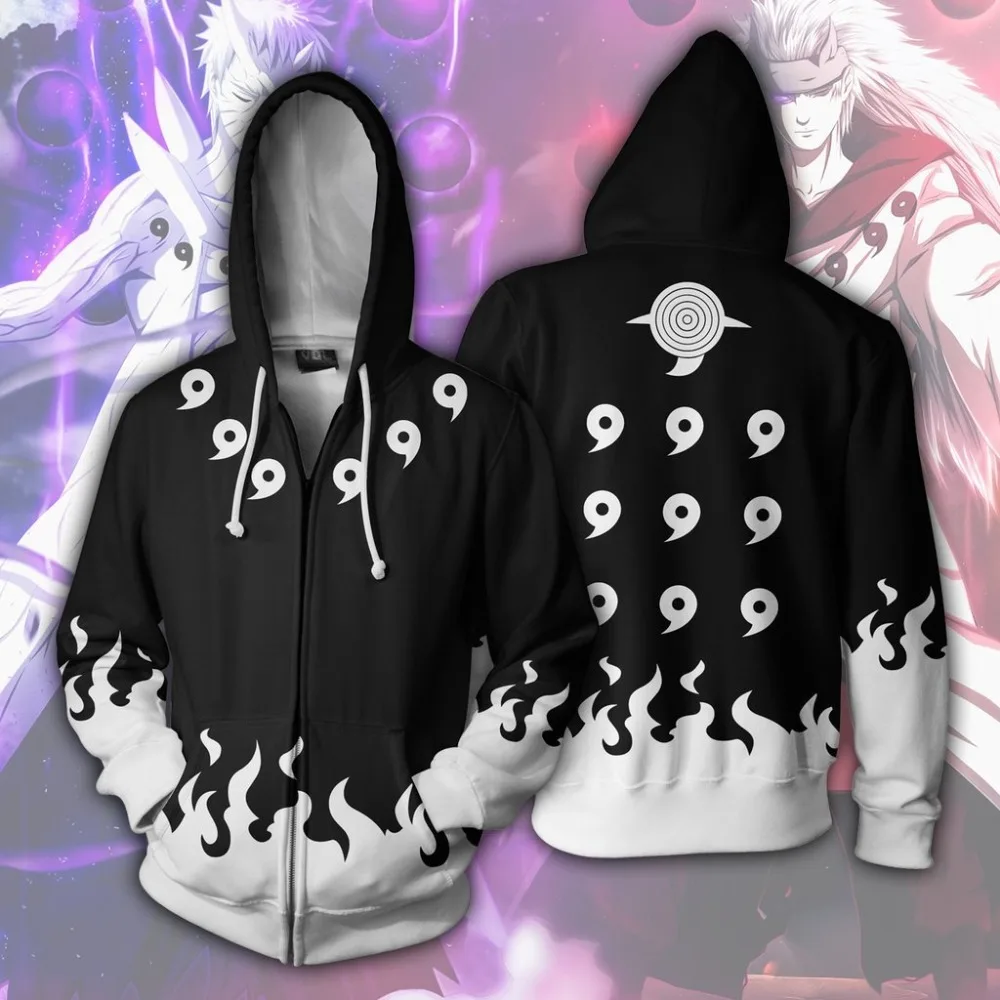 Горячая аниме Наруто Akatsuki костюмы Хокаге Наруто Узумаки Косплей Наруто толстовки куртки 3D напечатанные на молнии толстовки кофты