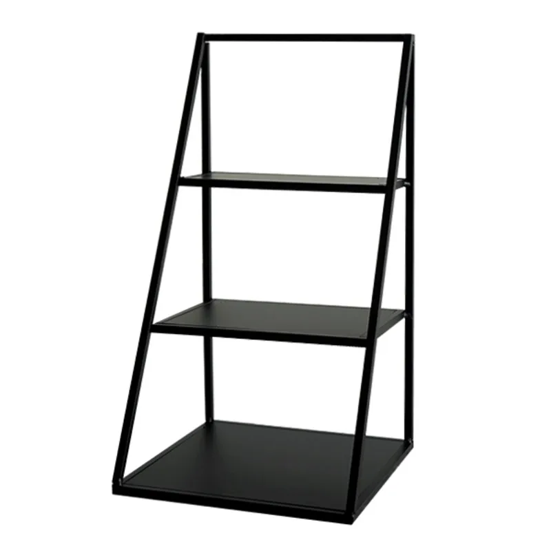 

3 layers storage racks for makeup/sundries/perfume table black metal cupcake holder 31*17cm dressing table decoration