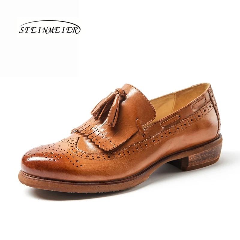 Yinzo/Женская обувь на плоской подошве Туфли-оксфорды для женщин Женская из