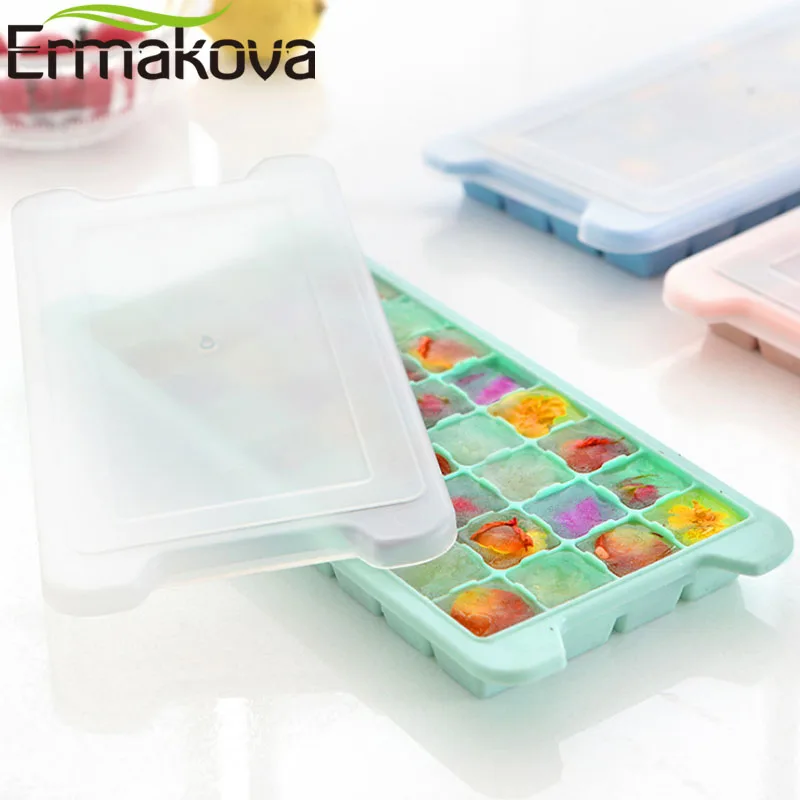 ERMAKOVA силиконовая форма для льда поднос кубика квадратный Форма кубик DIY