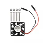 Регулируемый вентилятор для процессора Raspberry Pi 5 в 3,3 В, регулируемый для Raspberry Pi 4 B  3B +  3B  2B  B +, вентилятор охлаждения процессора, демонстрационные вентиляторы BSIDE